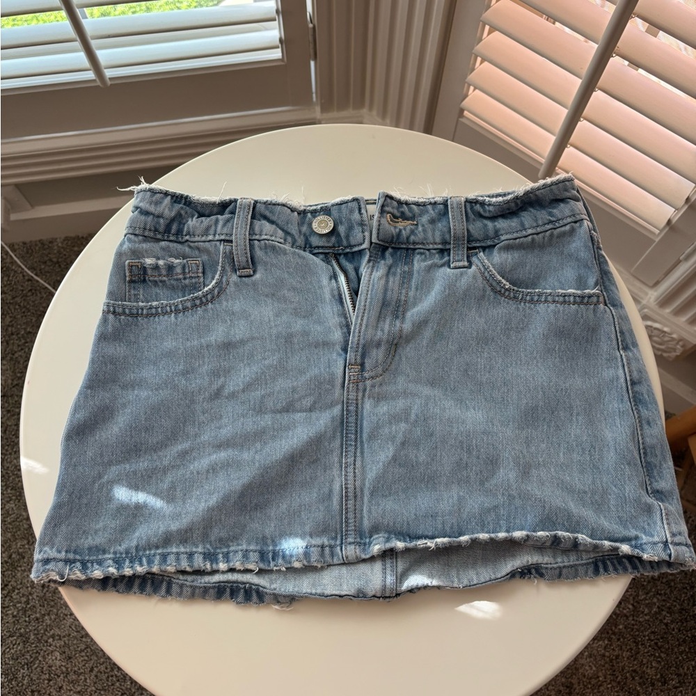 Hollister Denim Mini Skirt